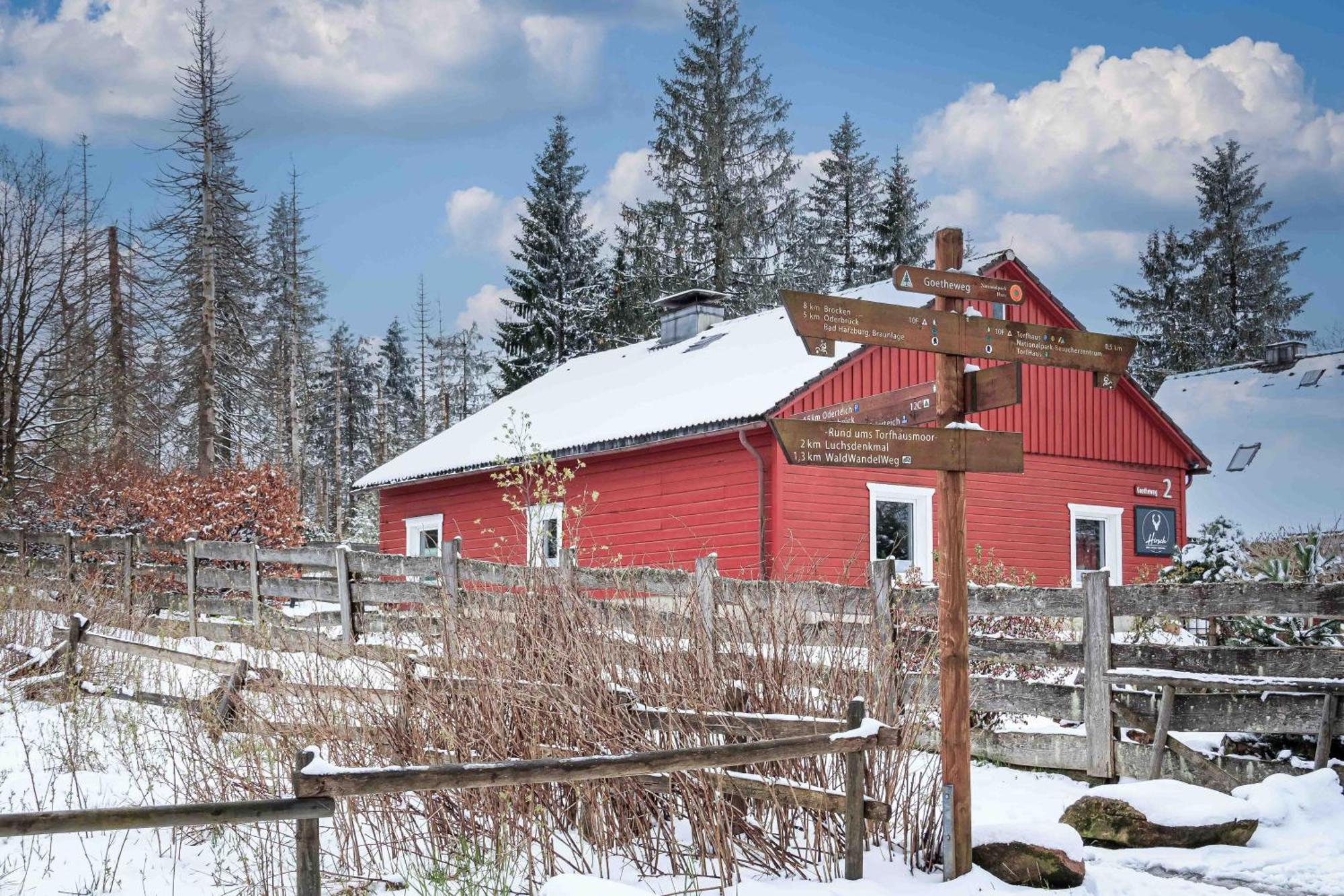 Gruppen & Familien-Ferienhaus Haensel Torfhaus Extérieur photo